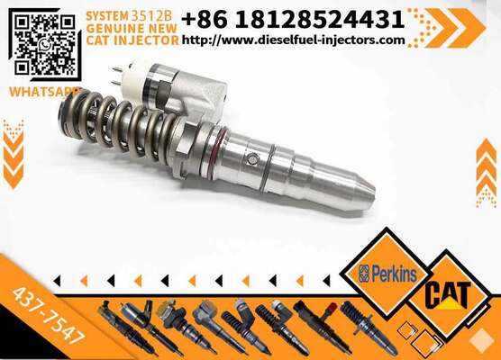 High Quality Fuel Injector 437-7547 4377547 Diesel Engine Fuel Injector 20R-2296 20R2296 for CAT 3508B 3512B 793C 793D 3516C