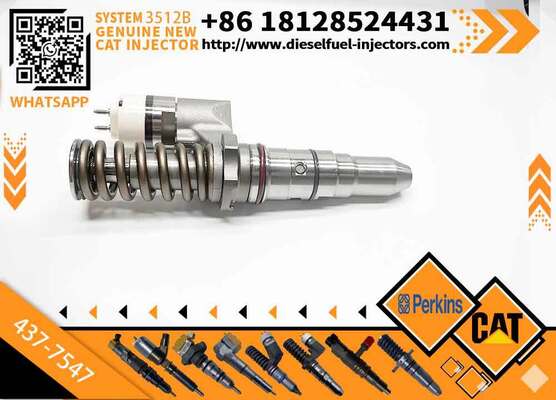 High Quality Fuel Injector 437-7547 4377547 Diesel Engine Fuel Injector 20R-2296 20R2296 for CAT 3508B 3512B 793C 793D 3516C