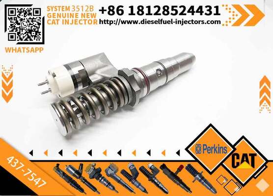 High Quality Fuel Injector 437-7547 4377547 Diesel Engine Fuel Injector 20R-2296 20R2296 for CAT 3508B 3512B 793C 793D 3516C