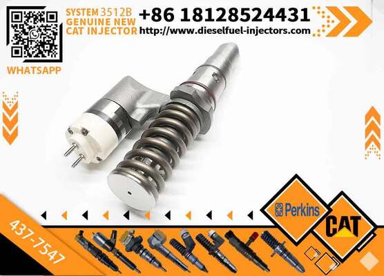 High Quality Fuel Injector 437-7547 4377547 Diesel Engine Fuel Injector 20R-2296 20R2296 for CAT 3508B 3512B 793C 793D 3516C