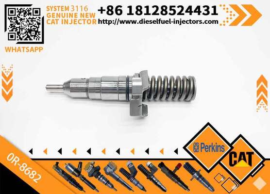 Diesel Common Rail Injector for Cat 3114/3116 Engine 0r8682 Nozzle Excavator Spare Part for E325b Construction Machinery
