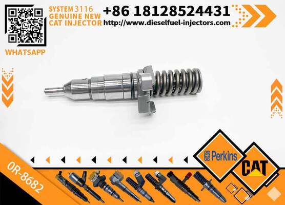 Diesel Common Rail Injector for Cat 3114/3116 Engine 0r8682 Nozzle Excavator Spare Part for E325b Construction Machinery