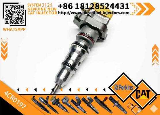High Performance Brand New Diesel Engine Fuel Injector 4CR0197 for CAT 3126 Series Engine