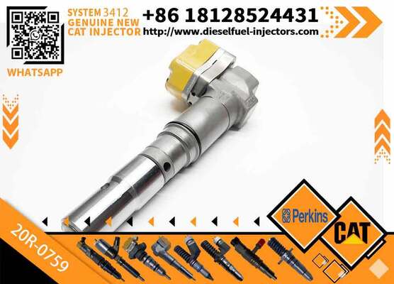 Cater-pillar C3126 Common Rail Diesel Engine Injection Valves 20R-0759 Injection Valves Injector 20R-0759 for Cater-pillar C3126