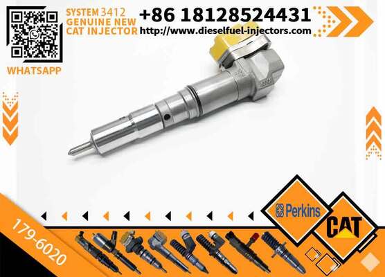 New 174-7526 174-7528 179-6020 153-5938 Common Rail Injector for 3412 Excavator 3412E/5110B Diesel Fuel Injecto Condition New