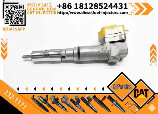 New 3412E 3408 Diesel Fuel Injector for Excavator Engine Parts 232-1171 10R-1267 232-1183 10R-1266 4CR01974