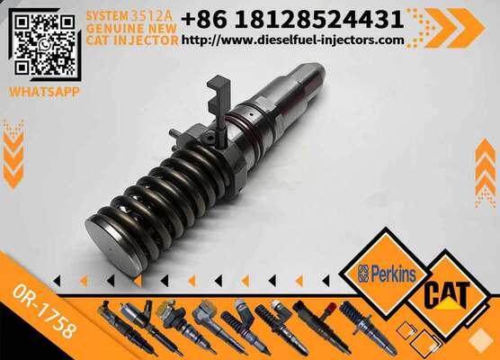 Diesel Truck Parts Fuel Injector 0R-1758 0R1758 for CAT Engine 3500A