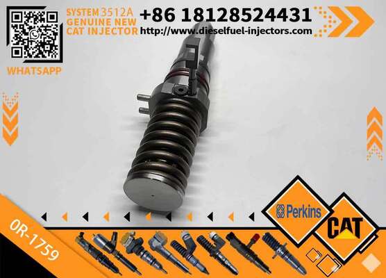 New Caterp-illar C3512A Common Rail Diesel Engine Injector Model 7E-3382 9Y-1785 7C-4184 10R3053 9Y-0052 961-4357 0R-2923 0R-1759