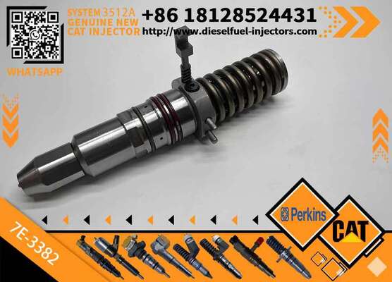 New Caterp-illar C3512A Common Rail Diesel Engine Injector Model 7E-3382 9Y-1785 7C-4184 10R3053 9Y-0052 961-4357 0R-2923 0R-1759