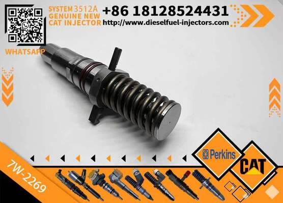 New Diesel Engine Injector 7W-2269 7C-4174 7E-3384 7C-9577 7E-8836 7E-3382 7C-4184 for Caterp-illar C3512A Common Rail Steel