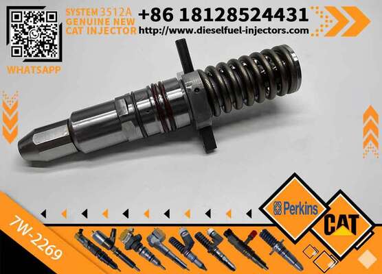 New Diesel Engine Injector 7W-2269 7C-4174 7E-3384 7C-9577 7E-8836 7E-3382 7C-4184 for Caterp-illar C3512A Common Rail Steel