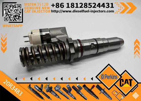 New Cater+-pillar C3512B Common Rail Diesel Engine Injector Set Including 230-3255 3920214 20R-0850 20R3483 Injector Components