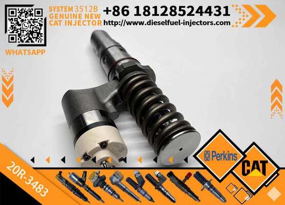 New Cate-rpillar C3512B Common Rail Diesel Engine Injector Set Including 230-3255 3920214 20R-0850 20R3483 Injector Components