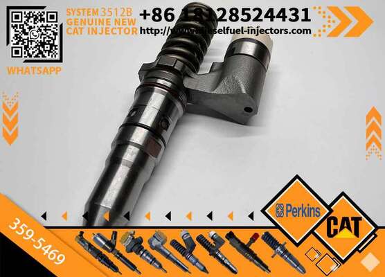 New Cater-pillar C3512B Common Rail Diesel Engine Injector Set Including 359-5469 3920214 20R-0850 20R3483 Injector Pieces