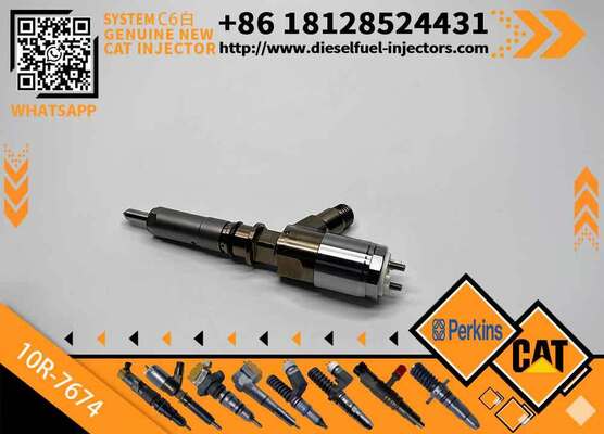 New Diesel Engine Injector 295-9140/2645A734/10R-7674/10R-7668/10R-7938/10R-7939 Cater-pillar C4.4/C6.6 Common Rail Injector