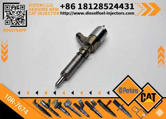 New Diesel Engine Injector 295-9140/2645A734/10R-7674/10R-7668/10R-7938/10R-7939 Cater-pillar C4.4/C6.6 Common Rail Injector