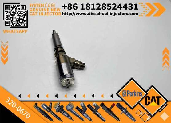 Original Quality Common Rail Fuel Injector 320-0670 2645a746 2645A745 Engine Fuel Injector for 320D C6.4 C6.6 Inyector Injecteur