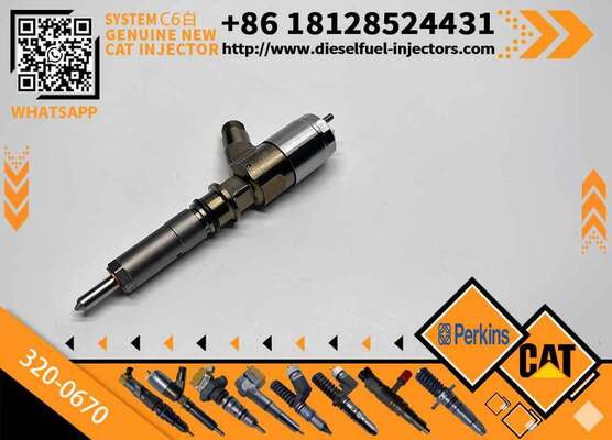 Original Quality Common Rail Fuel Injector 320-0670 2645a746 2645A745 Engine Fuel Injector for 320D C6.4 C6.6 Inyector Injecteur