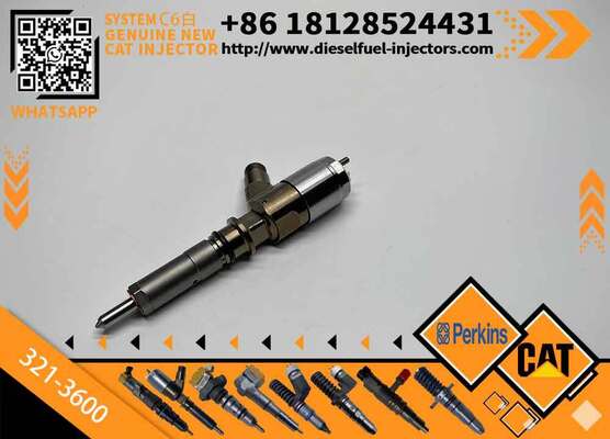 New Quality Common Rail Fuel Injector 321-3600 2645A753 10R7938 Engine Fuel Injector for Engine C6.6 C6.4 C4.4 D6K 1106D-E66TA