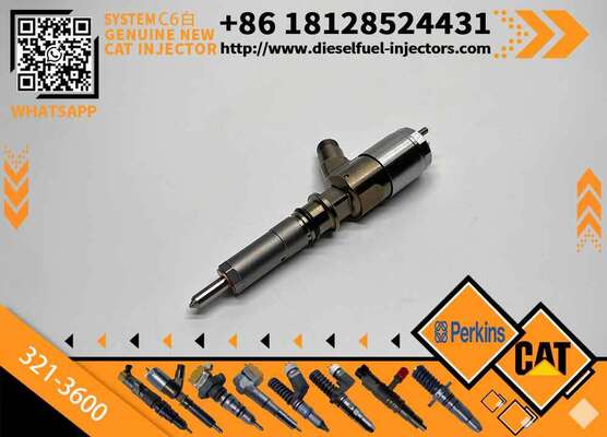 New Quality Common Rail Fuel Injector 321-3600 2645A753 10R7938 Engine Fuel Injector for Engine C6.6 C6.4 C4.4 D6K 1106D-E66TA