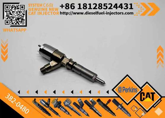 New Condition C6 Engine Diesel Fuel Injector 320-0690 320-0680 2645A709 295-9130 382-0480 Injector Parts for Excavator