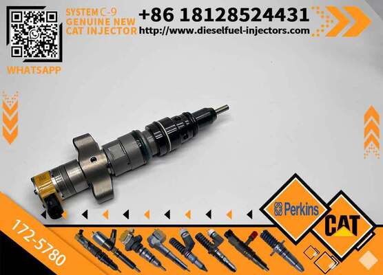 172-5780 1725780 Excavator Fuel Injector Common Rail Injector for C9 C-9 Engine Parts 973C Loader 330C 330CL Excavator Parts