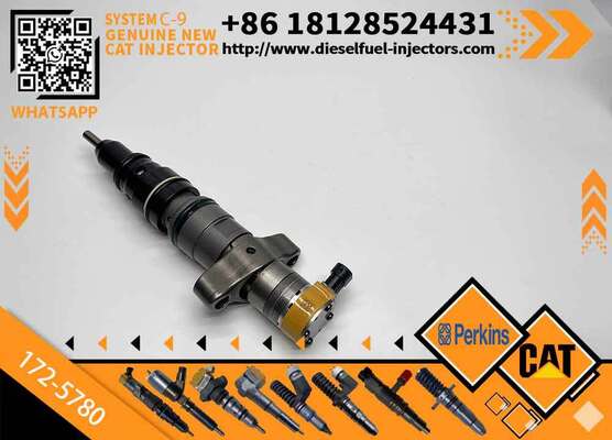 172-5780 1725780 Excavator Fuel Injector Common Rail Injector for C9 C-9 Engine Parts 973C Loader 330C 330CL Excavator Parts