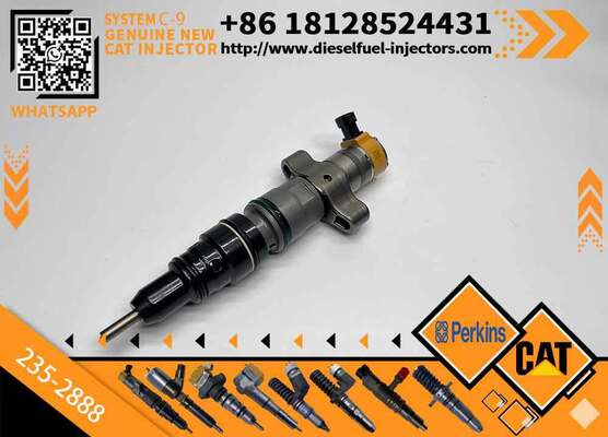 Diesel Fuel Injector Nozzle for C6.4 Engine Compatible with C7 C9 10R7224 235-2888 0445110646 Construction Machinery Parts