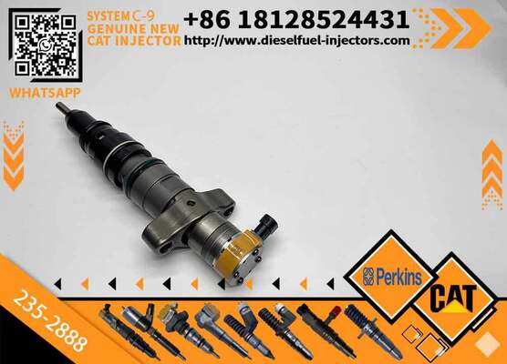 Diesel Fuel Injector Nozzle for C6.4 Engine Compatible with C7 C9 10R7224 235-2888 0445110646 Construction Machinery Parts