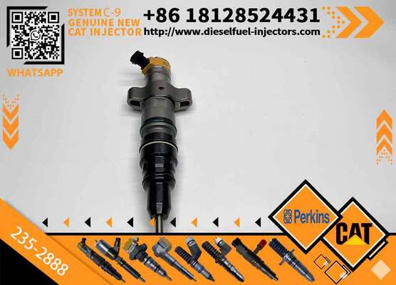 Diesel Fuel Injector Nozzle for C6.4 Engine Compatible with C7 C9 10R7224 235-2888 0445110646 Construction Machinery Parts