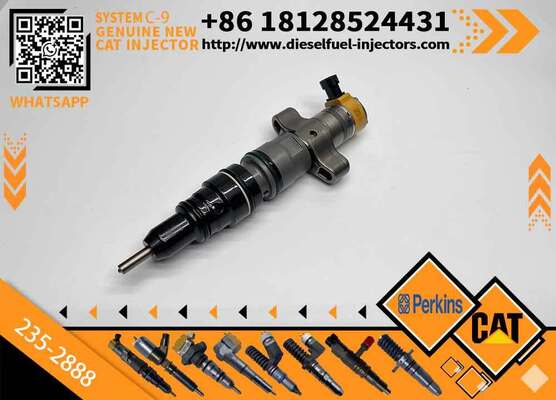 Diesel Fuel Injector Nozzle for C6.4 Engine Compatible with C7 C9 10R7224 235-2888 0445110646 Construction Machinery Parts