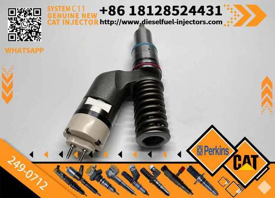 Construction Machinery Parts C11 C13 Engine Fuel Injector Assembly 249-0712