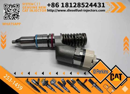 C11 Ca-terpillar Excavator Diesel Engine Parts New Fuel Injector 10R-1305 249-0708 10R-3147 253-1459