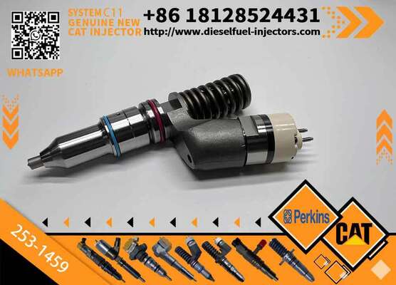 C11 Ca-terpillar Excavator Diesel Engine Parts New Fuel Injector 10R-1305 249-0708 10R-3147 253-1459