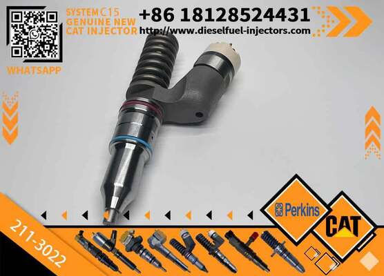 Used Common Rail Injector for C15 C18 Excavator C27 C32 3406E Models 211-3028 253-0618 211-3022 249-0709 with 6 Months Warranty