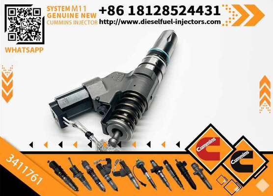3411761 Fuel Injection Nozzle Suitable for Shantui SD22 for Cum-mins N14 Engine Accessories Fuel Injector Assembly