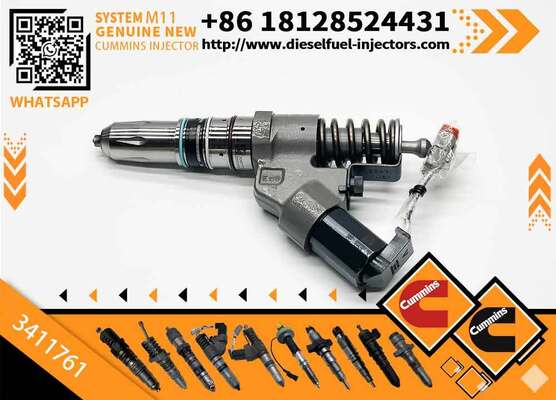 3411761 Fuel Injection Nozzle Suitable for Shantui SD22 for Cum-mins N14 Engine Accessories Fuel Injector Assembly