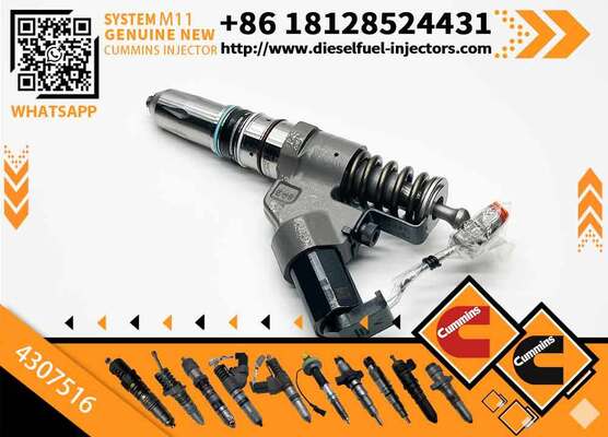 High Quality New Diesel Fuel Injector 4307516 for Cu-mmins N14 Shantui SD22 Bulldozer