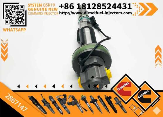 Golden Vidar High Quality Diesel Fuel Injector F00BJ00001 Y431K05392 2867147 for Cum-mins QSK504G