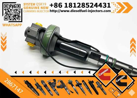 Golden Vidar High Quality Diesel Fuel Injector F00BJ00001 Y431K05392 2867147 for Cum-mins QSK504G