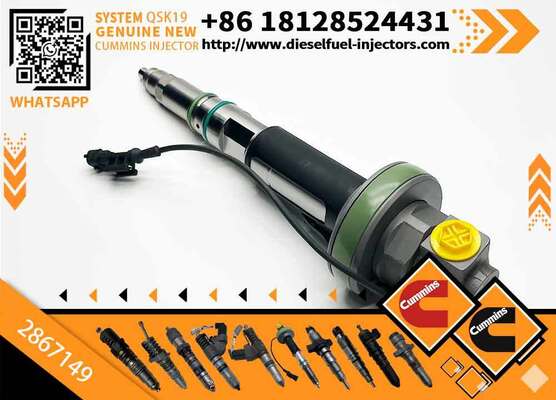 Genuine Fuel Injector Assembly 4964170 4964171 2867149 F00BJ00005 F0OBJOO001 for Qsk19 Engine