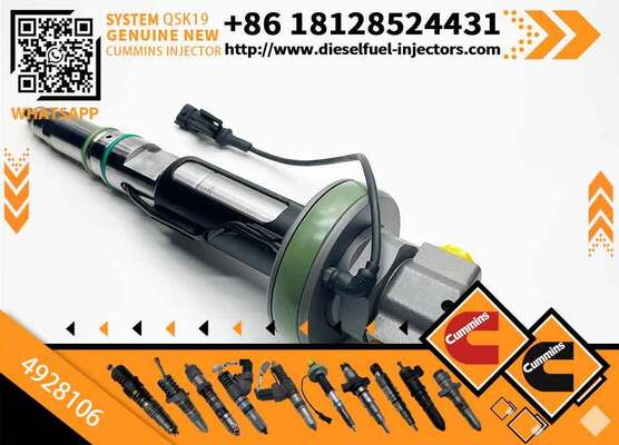 Common Rail Diesel Fuel Injector Assembly 4928106 F00BL0J018 Y431K05420 for Cum-mins Engine QSK19/38/50/60