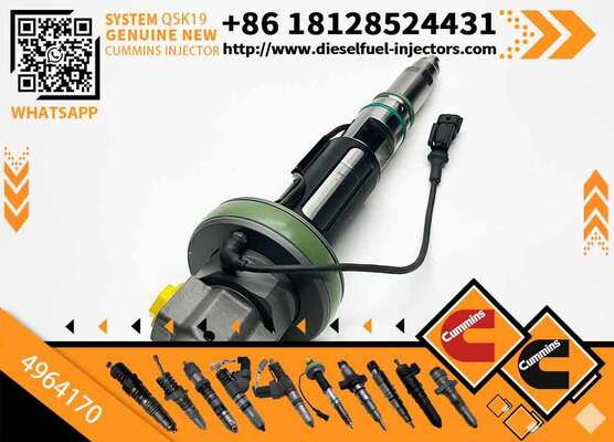 Chongqing Cummings QSK19 Construction Machinery Engine Common Rail Fuel Injector Assembly 4964170/4955524