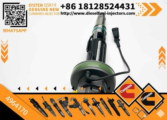 Chongqing Cummings QSK19 Construction Machinery Engine Common Rail Fuel Injector Assembly 4964170/4955524