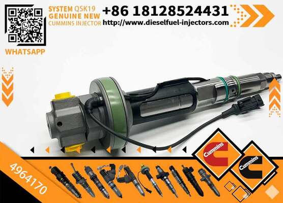 Chongqing Cummings QSK19 Construction Machinery Engine Common Rail Fuel Injector Assembly 4964170/4955524