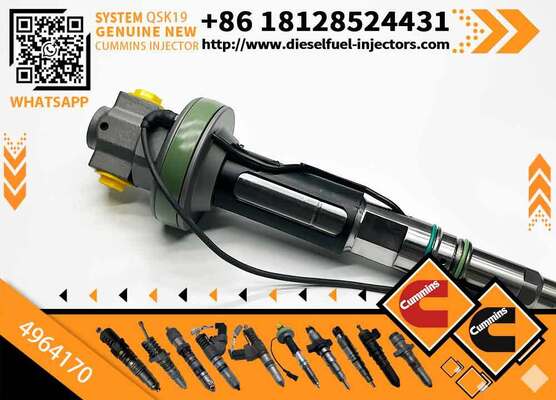 Chongqing Cummings QSK19 Construction Machinery Engine Common Rail Fuel Injector Assembly 4964170/4955524