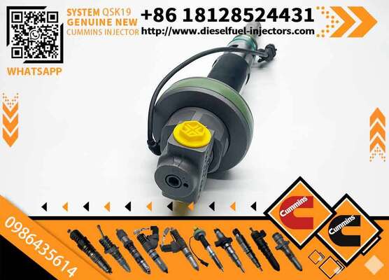KJC Engine Parts Truck Spare Parts QSK19 Injector Assembly 0986435614 diesel Injector 0986435614