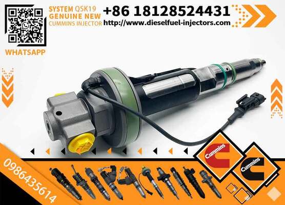 KJC Engine Parts Truck Spare Parts QSK19 Injector Assembly 0986435614 diesel Injector 0986435614