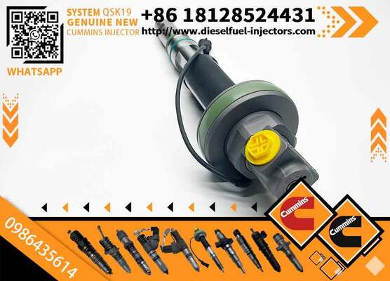 KJC Engine Parts Truck Spare Parts QSK19 Injector Assembly 0986435614 diesel Injector 0986435614