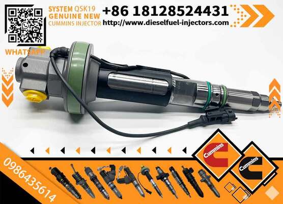 KJC Engine Parts Truck Spare Parts QSK19 Injector Assembly 0986435614 diesel Injector 0986435614